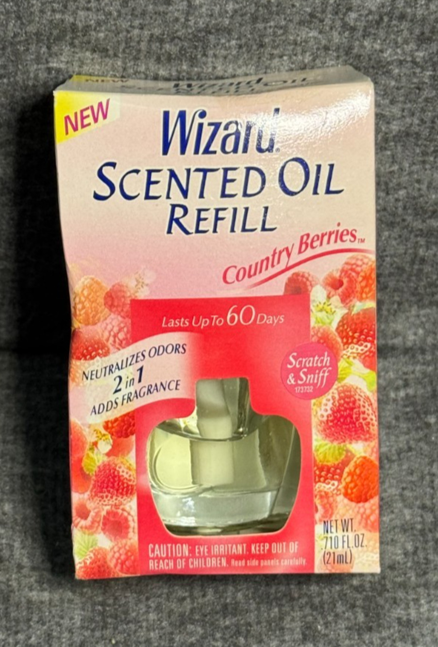 Vintage Wizard Scented Oil Refill Country Berries Fragrance